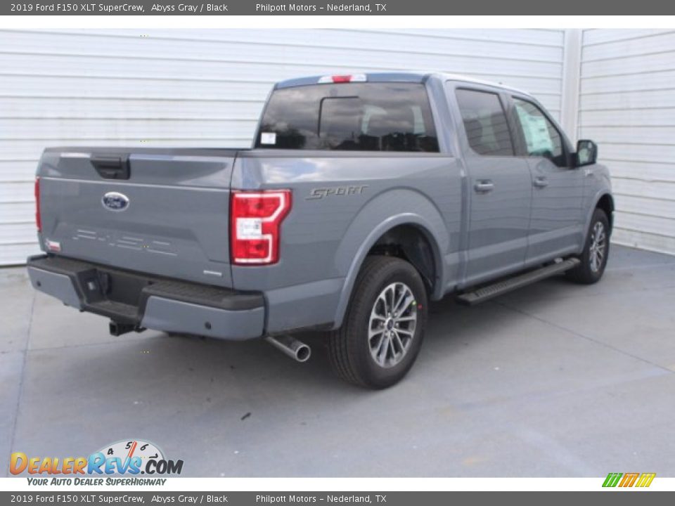 2019 Ford F150 XLT SuperCrew Abyss Gray / Black Photo #8