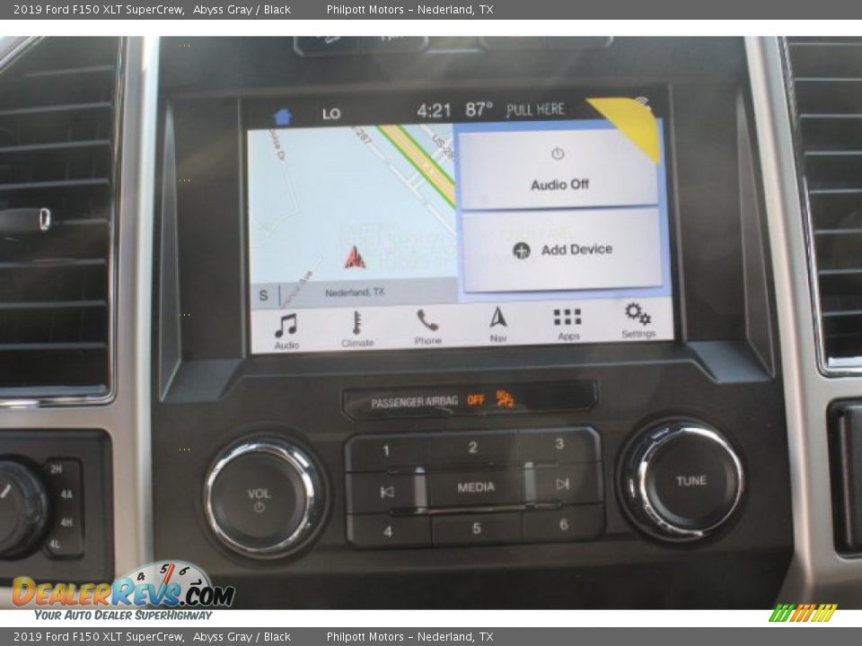 2019 Ford F150 XLT SuperCrew Abyss Gray / Black Photo #12