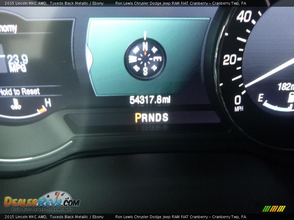 2015 Lincoln MKC AWD Tuxedo Black Metallic / Ebony Photo #19