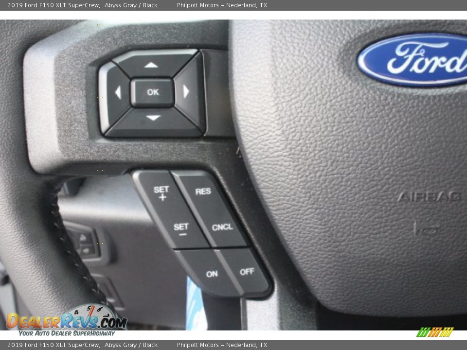 2019 Ford F150 XLT SuperCrew Abyss Gray / Black Photo #15