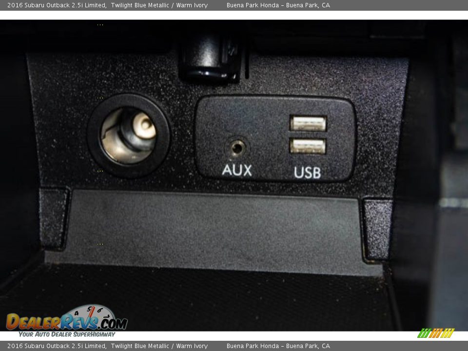 2016 Subaru Outback 2.5i Limited Twilight Blue Metallic / Warm Ivory Photo #14