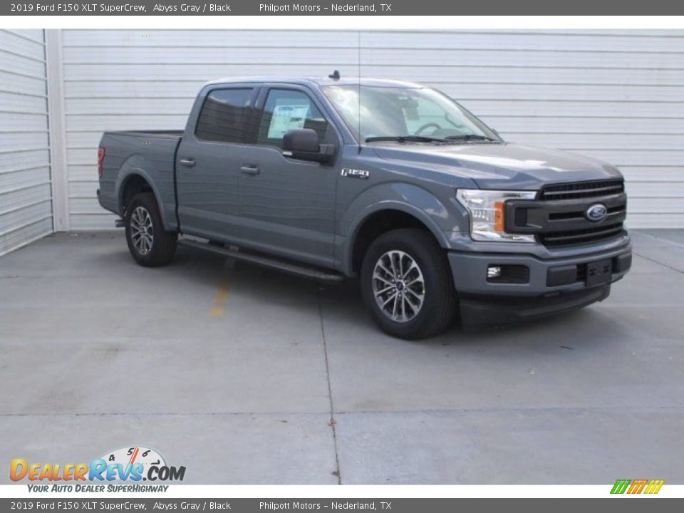 2019 Ford F150 XLT SuperCrew Abyss Gray / Black Photo #2