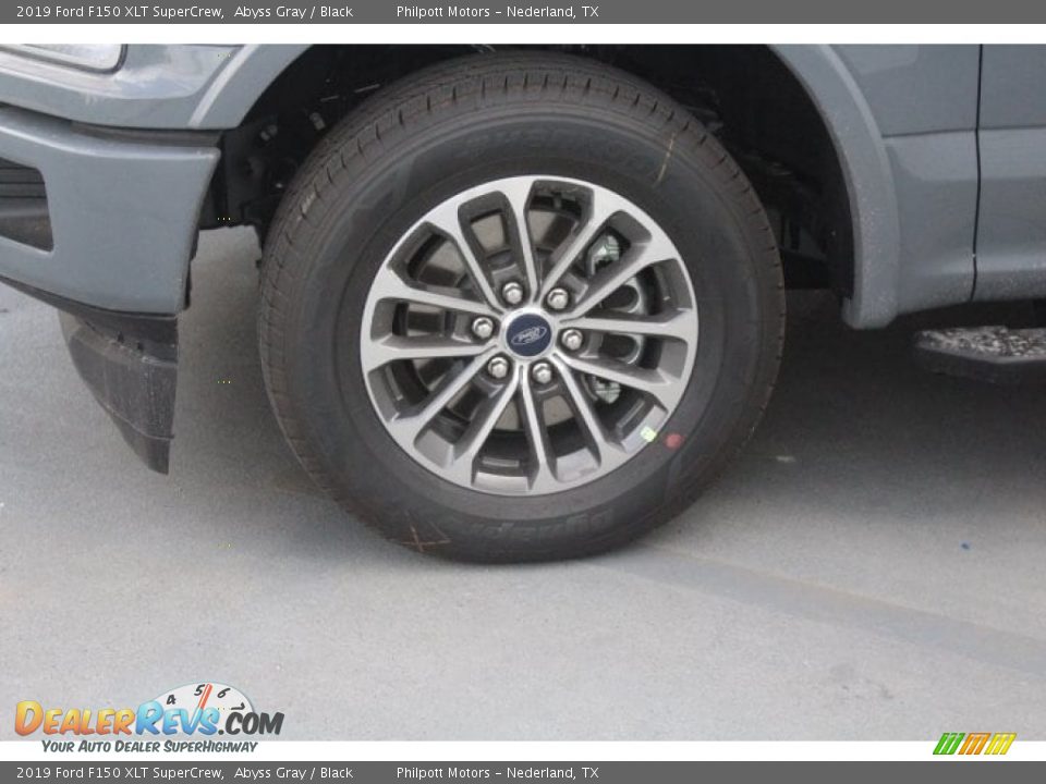 2019 Ford F150 XLT SuperCrew Abyss Gray / Black Photo #5