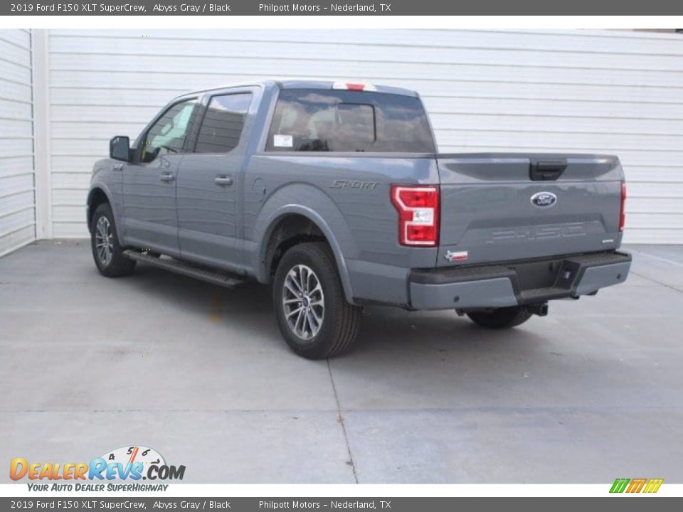 2019 Ford F150 XLT SuperCrew Abyss Gray / Black Photo #6