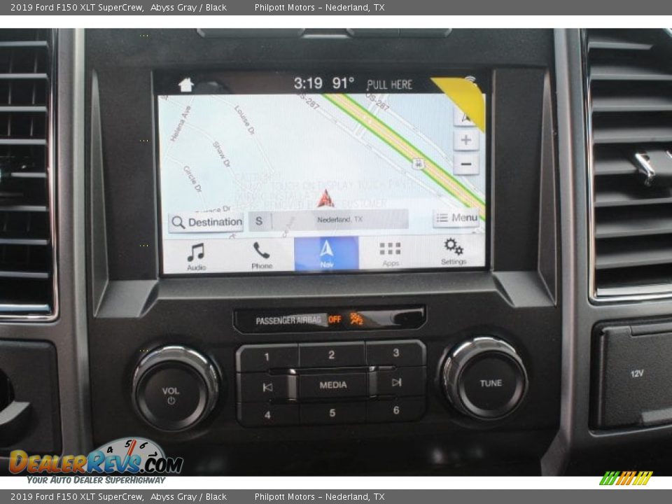 2019 Ford F150 XLT SuperCrew Abyss Gray / Black Photo #12