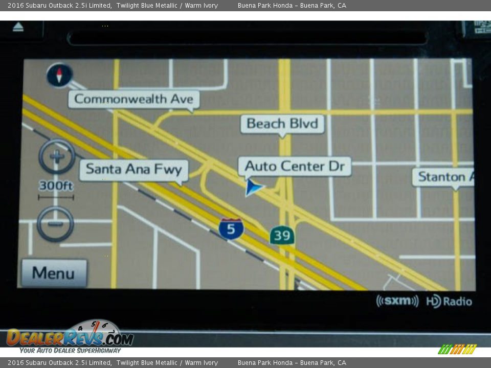 2016 Subaru Outback 2.5i Limited Twilight Blue Metallic / Warm Ivory Photo #25