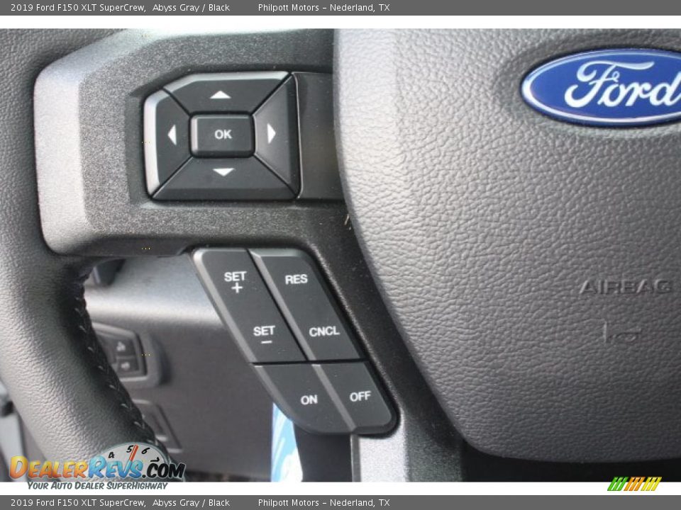 2019 Ford F150 XLT SuperCrew Abyss Gray / Black Photo #15