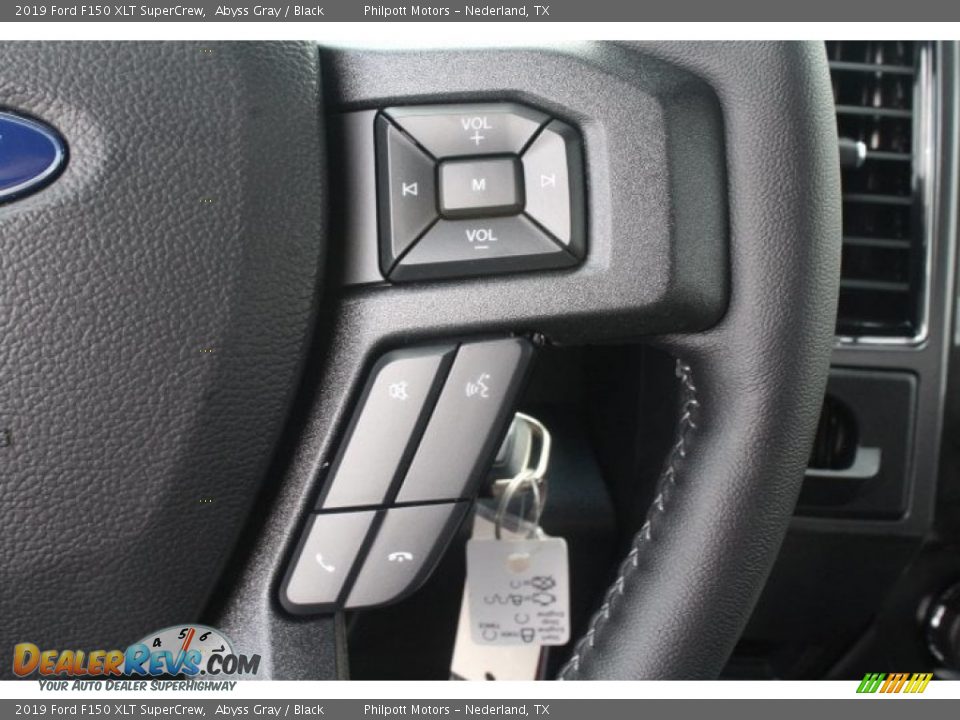2019 Ford F150 XLT SuperCrew Abyss Gray / Black Photo #16