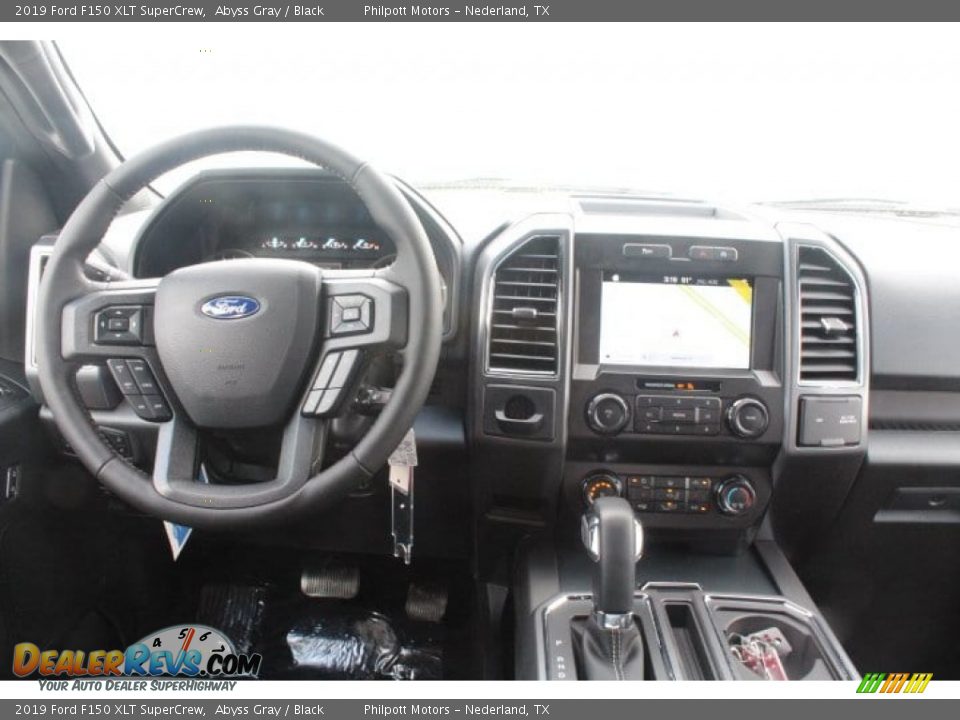 2019 Ford F150 XLT SuperCrew Abyss Gray / Black Photo #19