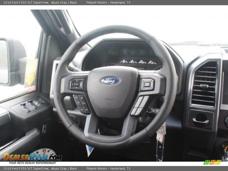 2019 Ford F150 XLT SuperCrew Abyss Gray / Black Photo #20