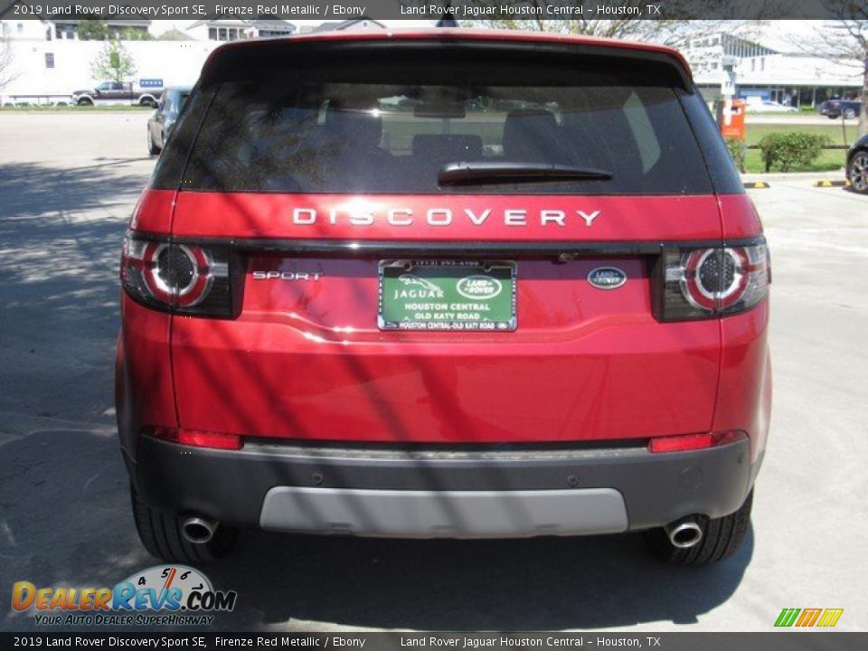 2019 Land Rover Discovery Sport SE Firenze Red Metallic / Ebony Photo #8