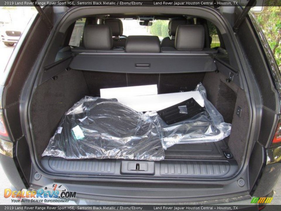 2019 Land Rover Range Rover Sport HSE Santorini Black Metallic / Ebony/Ebony Photo #17