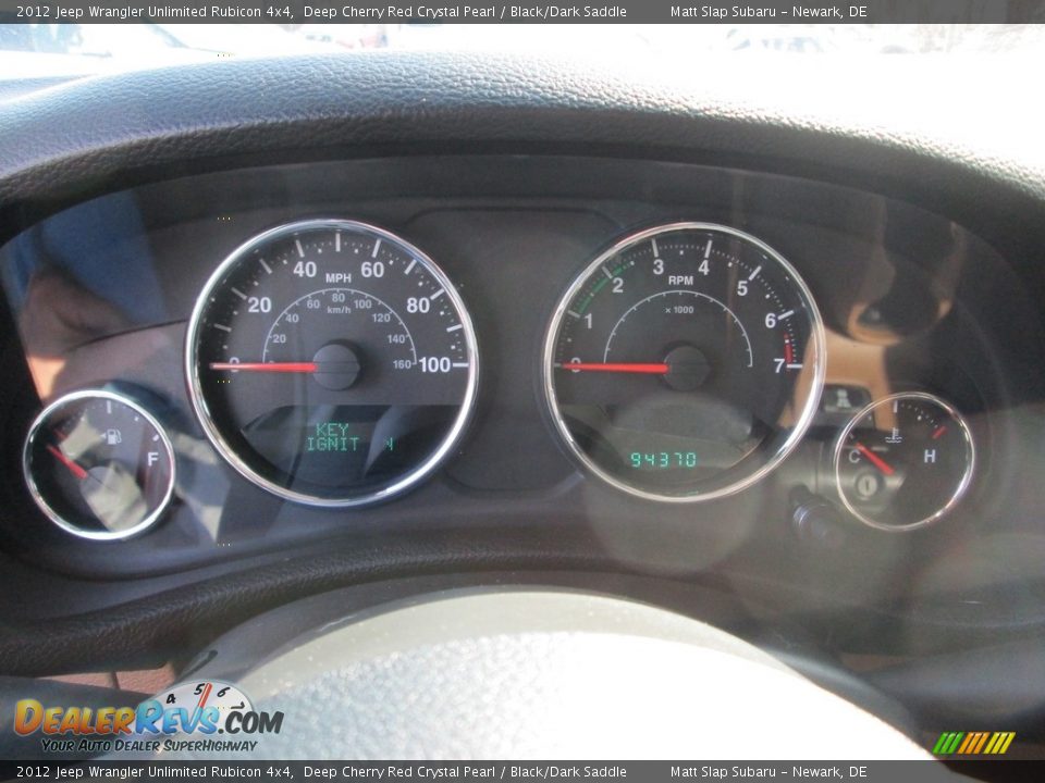 2012 Jeep Wrangler Unlimited Rubicon 4x4 Deep Cherry Red Crystal Pearl / Black/Dark Saddle Photo #25
