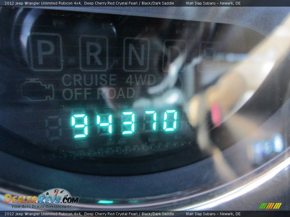 2012 Jeep Wrangler Unlimited Rubicon 4x4 Deep Cherry Red Crystal Pearl / Black/Dark Saddle Photo #26
