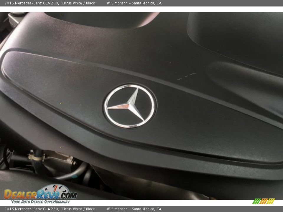 2016 Mercedes-Benz GLA 250 Cirrus White / Black Photo #28