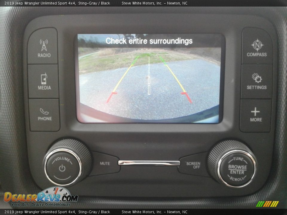 2019 Jeep Wrangler Unlimited Sport 4x4 Sting-Gray / Black Photo #21