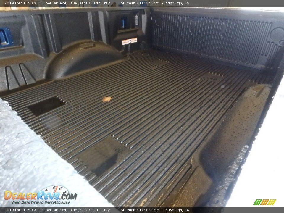 2019 Ford F150 XLT SuperCab 4x4 Blue Jeans / Earth Gray Photo #9