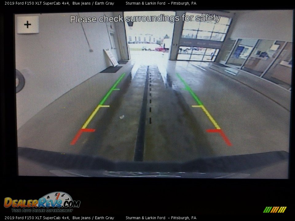 2019 Ford F150 XLT SuperCab 4x4 Blue Jeans / Earth Gray Photo #12