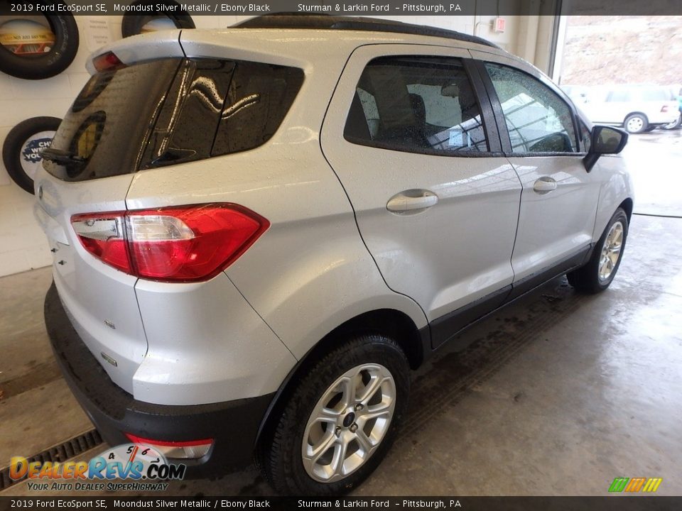 2019 Ford EcoSport SE Moondust Silver Metallic / Ebony Black Photo #2