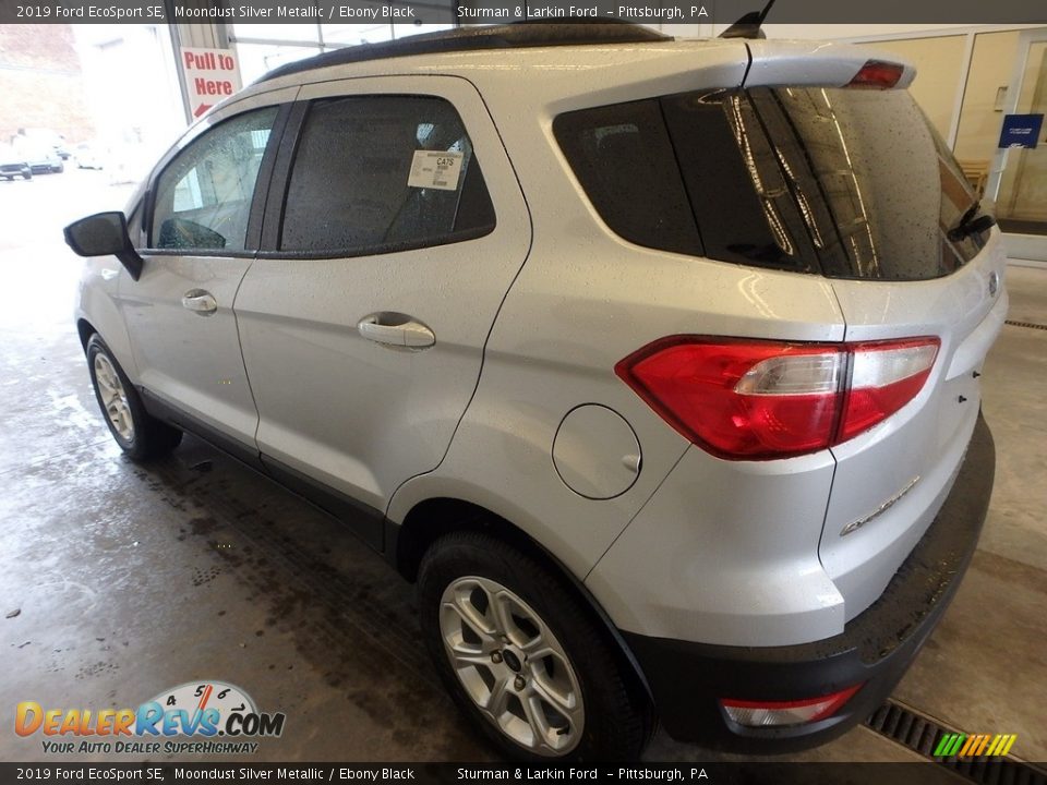 2019 Ford EcoSport SE Moondust Silver Metallic / Ebony Black Photo #4