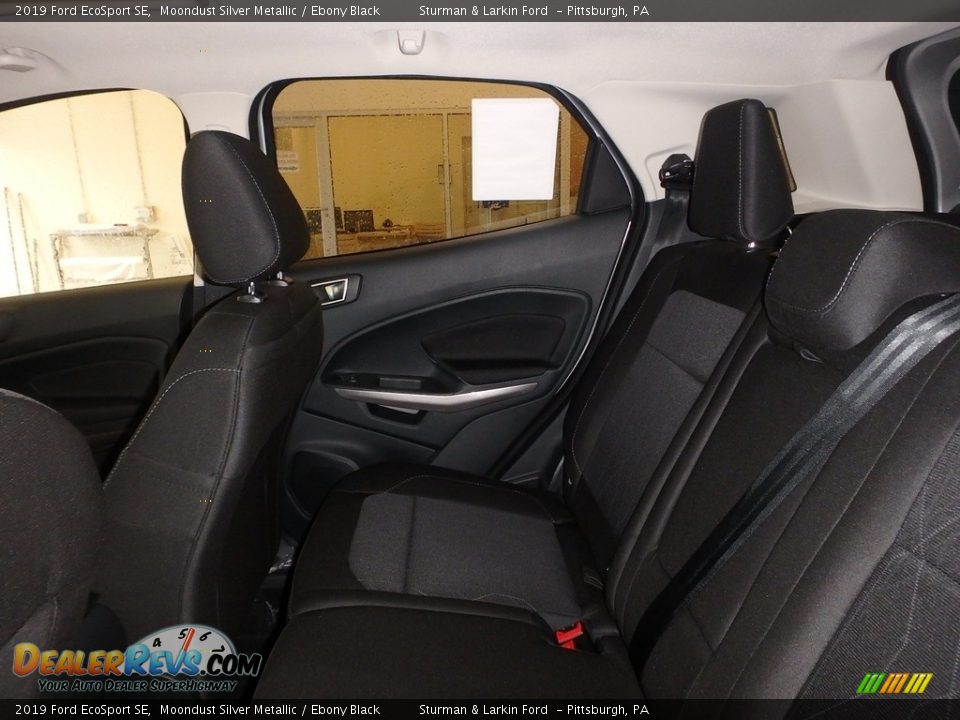 2019 Ford EcoSport SE Moondust Silver Metallic / Ebony Black Photo #8