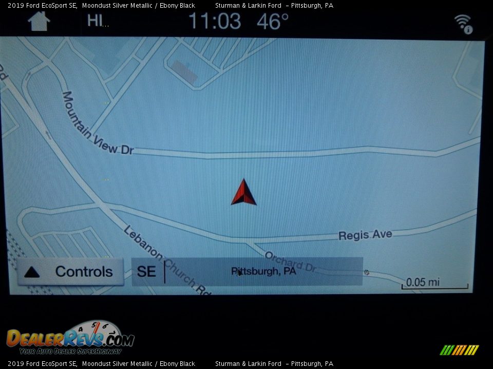 2019 Ford EcoSport SE Moondust Silver Metallic / Ebony Black Photo #13