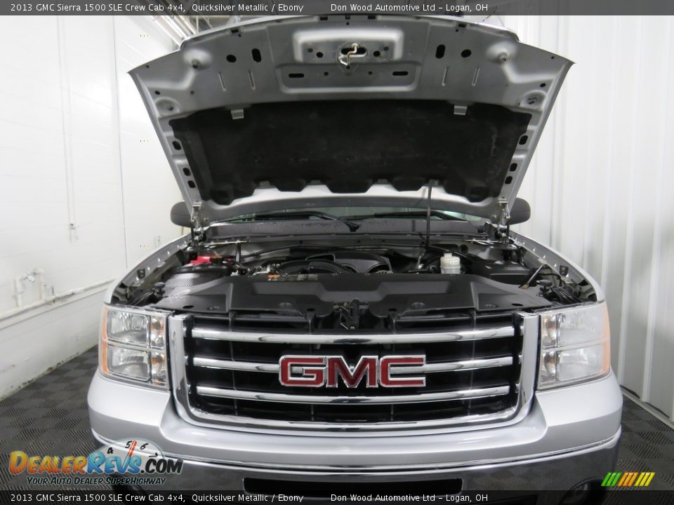 2013 GMC Sierra 1500 SLE Crew Cab 4x4 Quicksilver Metallic / Ebony Photo #5