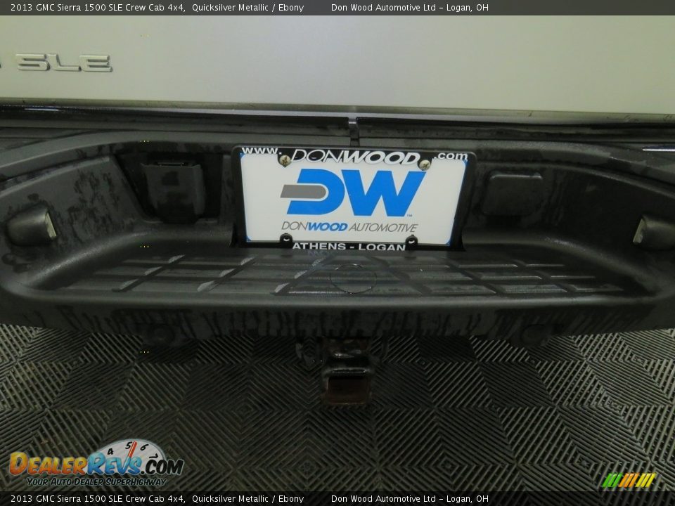 2013 GMC Sierra 1500 SLE Crew Cab 4x4 Quicksilver Metallic / Ebony Photo #12