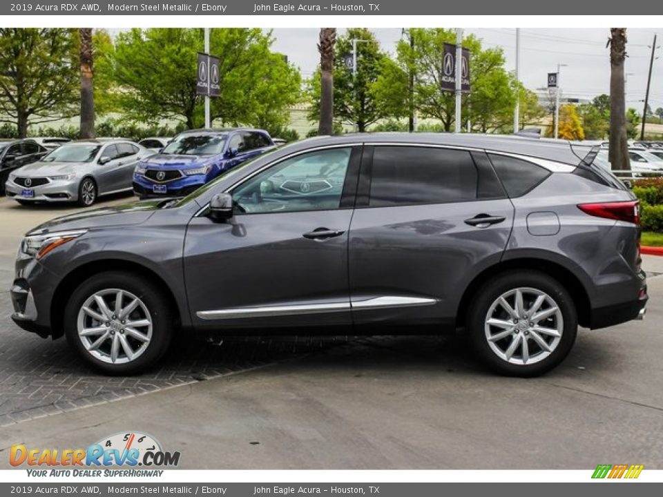2019 Acura RDX AWD Modern Steel Metallic / Ebony Photo #4