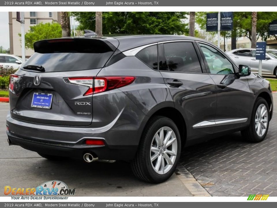 2019 Acura RDX AWD Modern Steel Metallic / Ebony Photo #7
