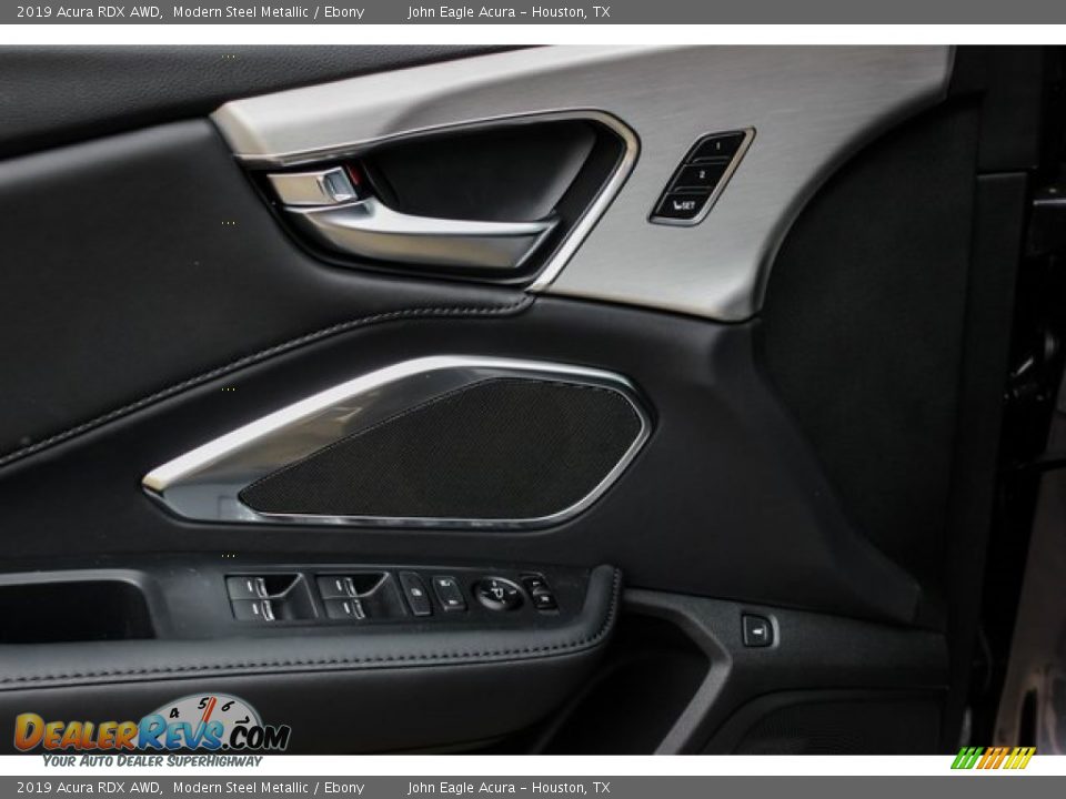 2019 Acura RDX AWD Modern Steel Metallic / Ebony Photo #12