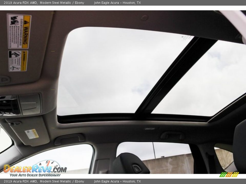 2019 Acura RDX AWD Modern Steel Metallic / Ebony Photo #14