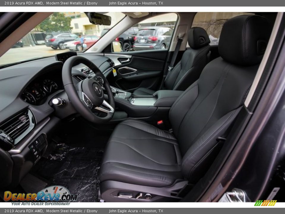2019 Acura RDX AWD Modern Steel Metallic / Ebony Photo #16