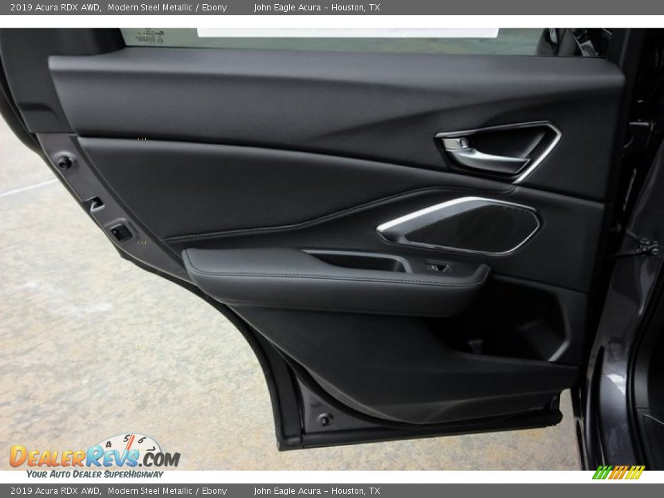 2019 Acura RDX AWD Modern Steel Metallic / Ebony Photo #17