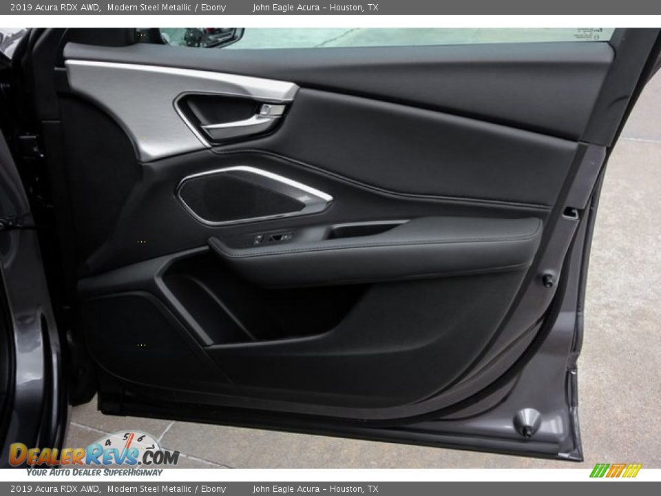 2019 Acura RDX AWD Modern Steel Metallic / Ebony Photo #22
