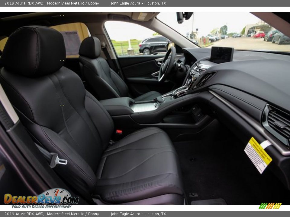 2019 Acura RDX AWD Modern Steel Metallic / Ebony Photo #23