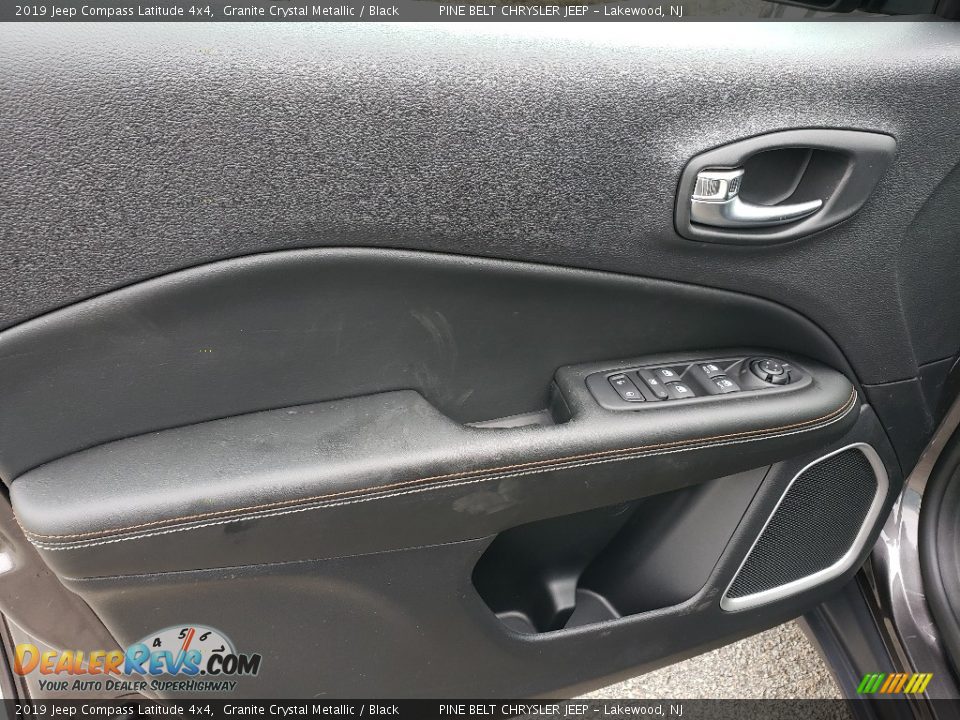 2019 Jeep Compass Latitude 4x4 Granite Crystal Metallic / Black Photo #8