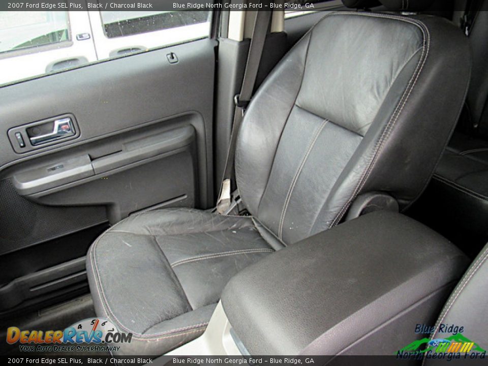 2007 Ford Edge SEL Plus Black / Charcoal Black Photo #7