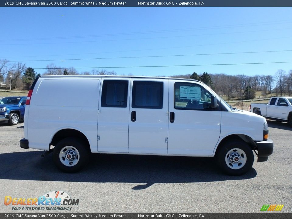 2019 GMC Savana Van 2500 Cargo Summit White / Medium Pewter Photo #4