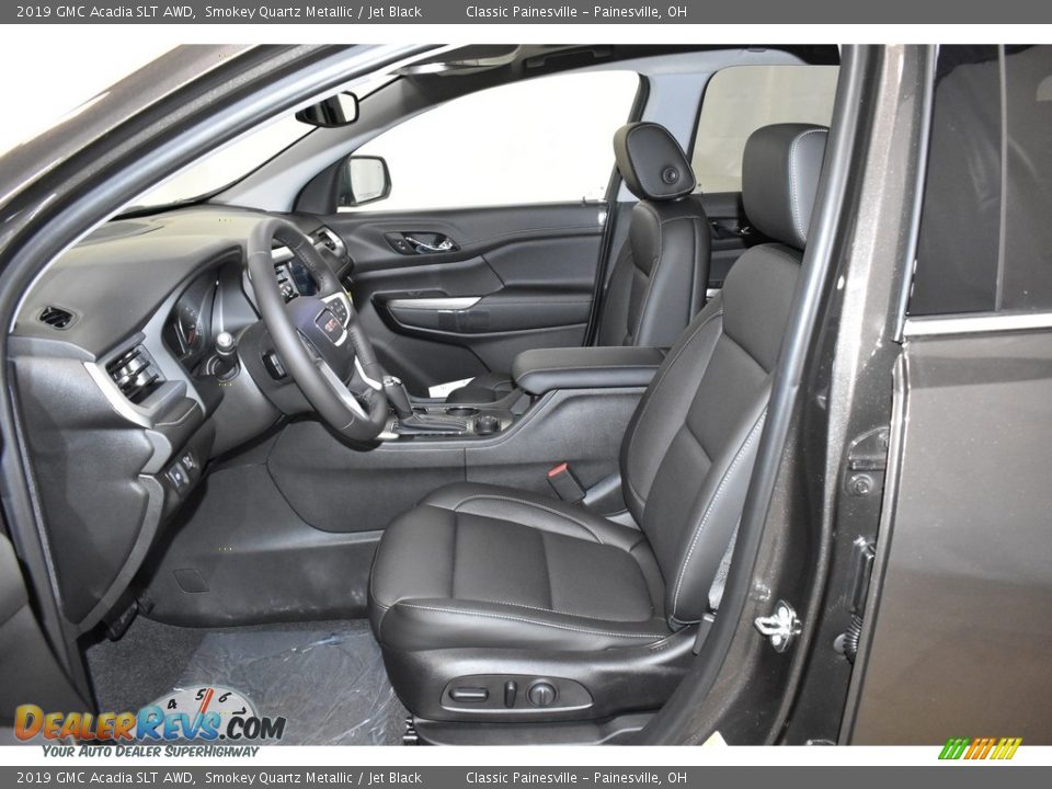 Jet Black Interior - 2019 GMC Acadia SLT AWD Photo #7