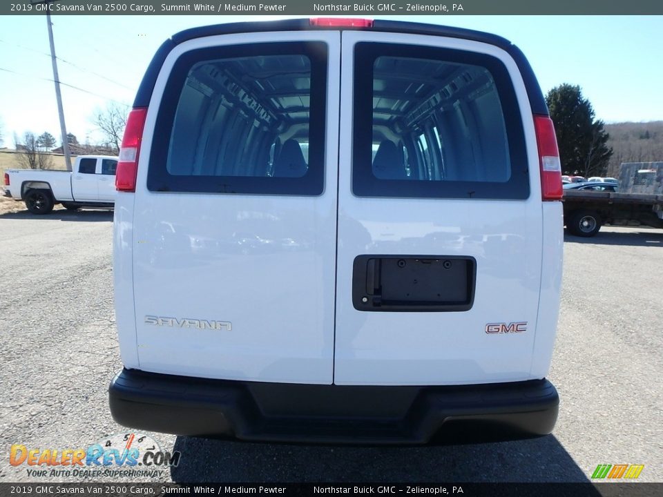 2019 GMC Savana Van 2500 Cargo Summit White / Medium Pewter Photo #8