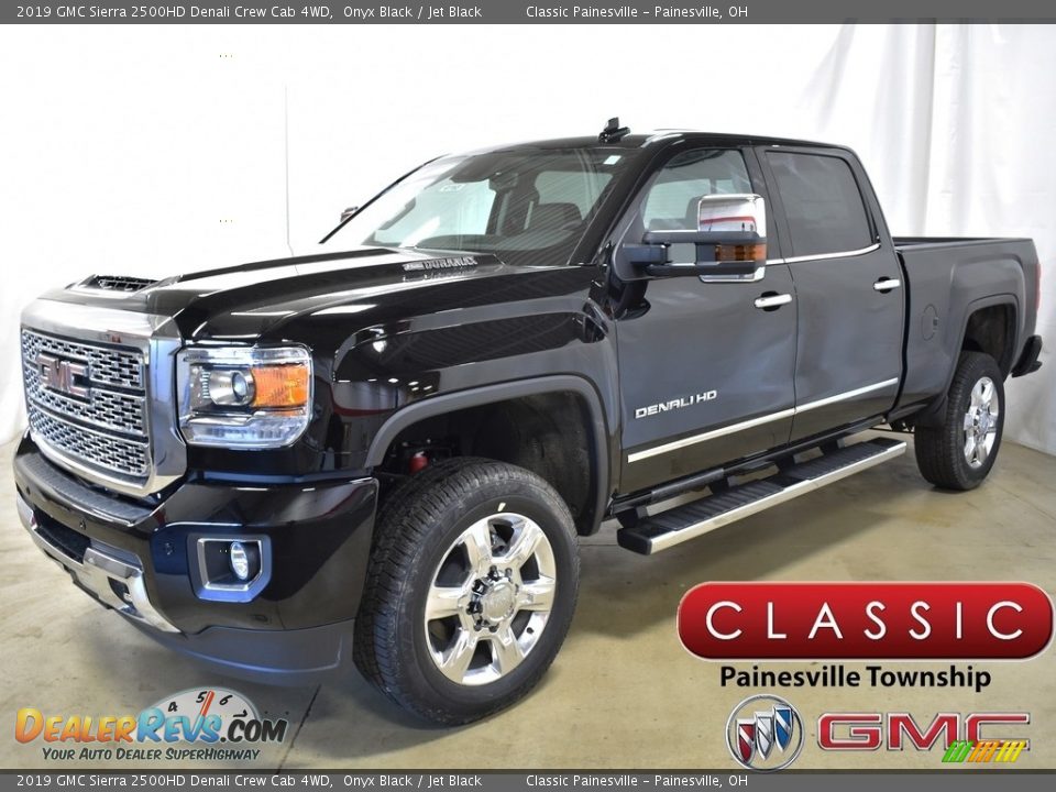 2019 GMC Sierra 2500HD Denali Crew Cab 4WD Onyx Black / Jet Black Photo #1