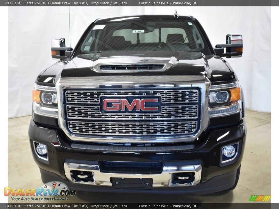 2019 GMC Sierra 2500HD Denali Crew Cab 4WD Onyx Black / Jet Black Photo #4