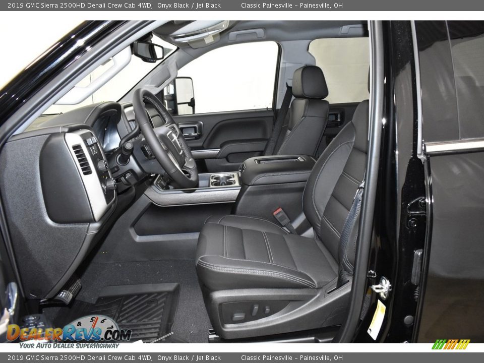 2019 GMC Sierra 2500HD Denali Crew Cab 4WD Onyx Black / Jet Black Photo #6