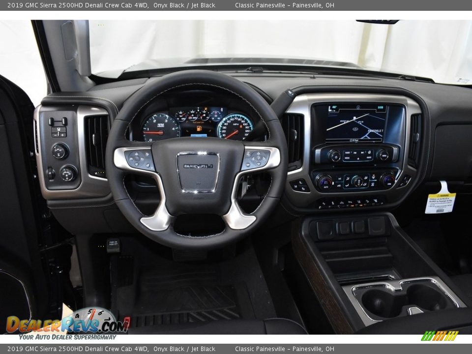 2019 GMC Sierra 2500HD Denali Crew Cab 4WD Onyx Black / Jet Black Photo #8