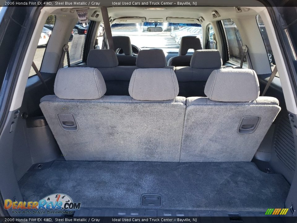 2006 Honda Pilot EX 4WD Steel Blue Metallic / Gray Photo #12