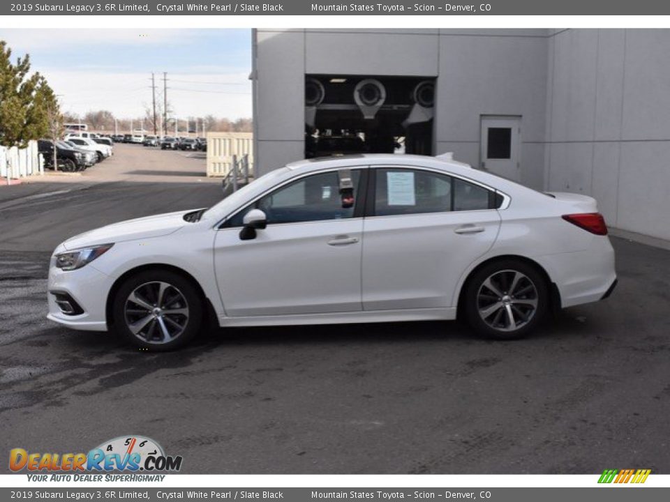 2019 Subaru Legacy 3.6R Limited Crystal White Pearl / Slate Black Photo #3