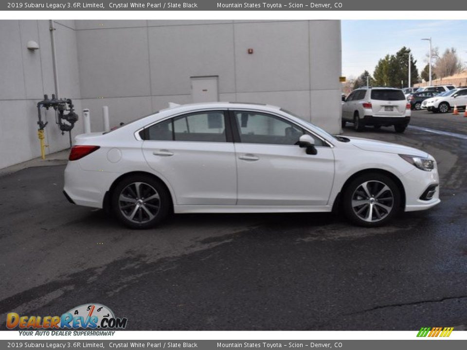 2019 Subaru Legacy 3.6R Limited Crystal White Pearl / Slate Black Photo #7