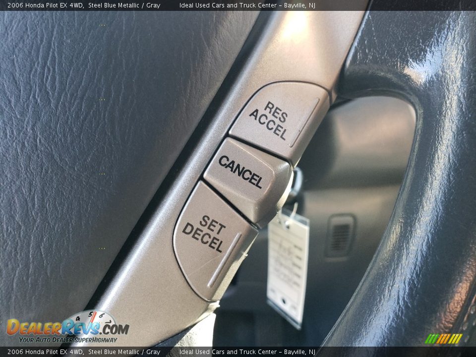 2006 Honda Pilot EX 4WD Steel Blue Metallic / Gray Photo #16