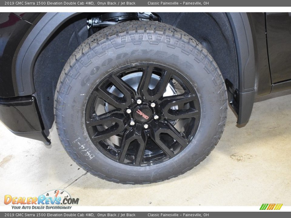 2019 GMC Sierra 1500 Elevation Double Cab 4WD Onyx Black / Jet Black Photo #5